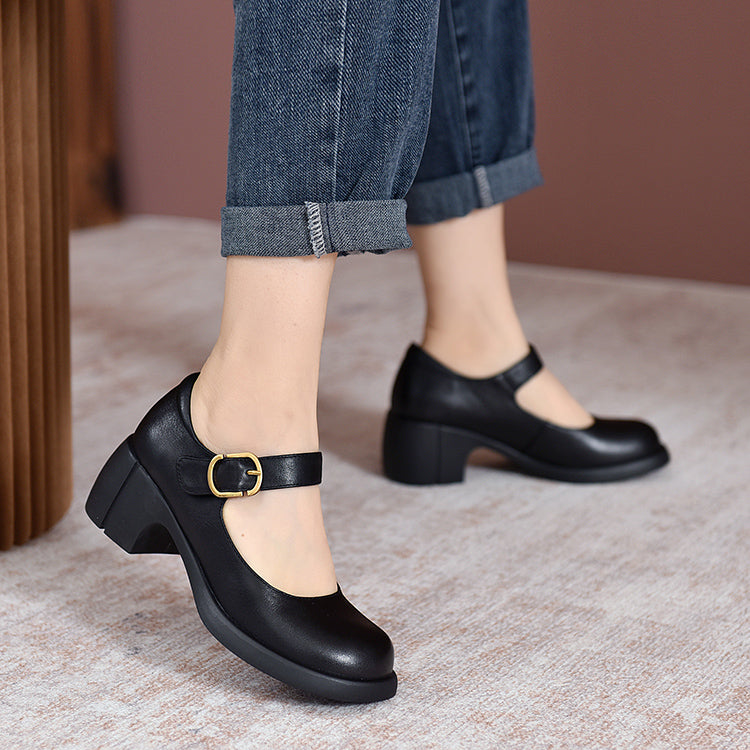 Mila® | Agnes Leder Mary Janes