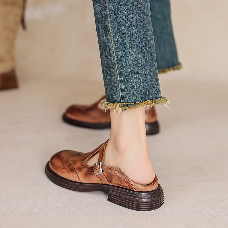 Clara | ELEGANTE MARY JANES AUS LEDER