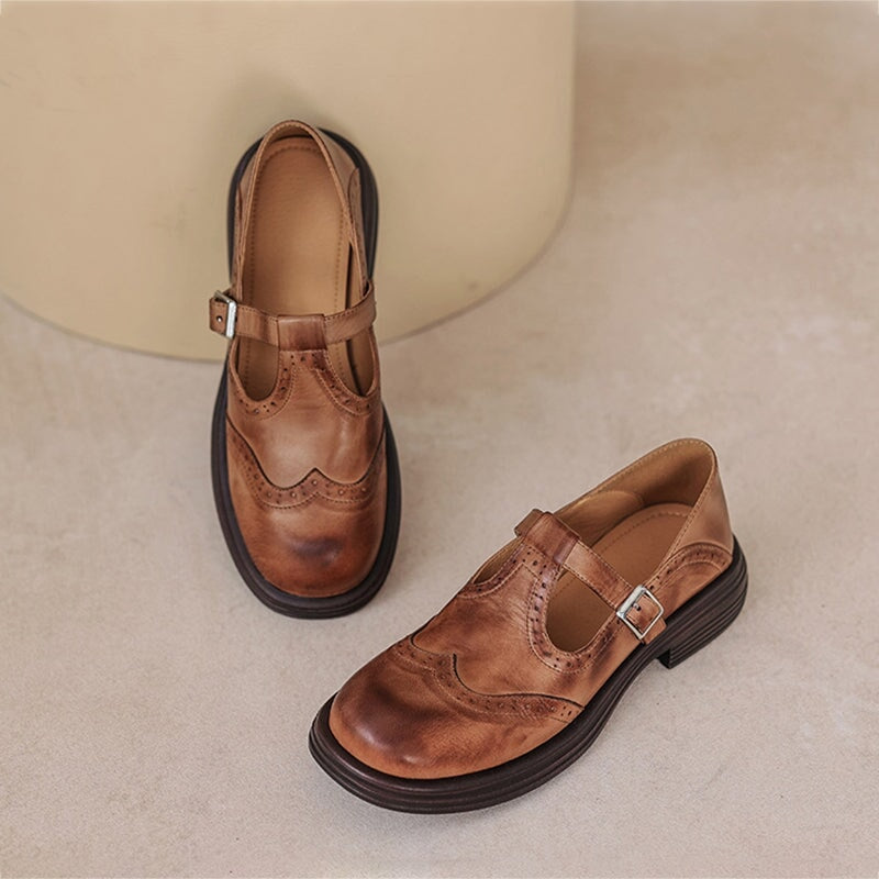 Clara | ELEGANTE MARY JANES AUS LEDER