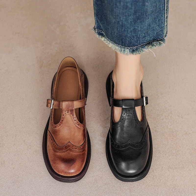 Clara | ELEGANTE MARY JANES AUS LEDER