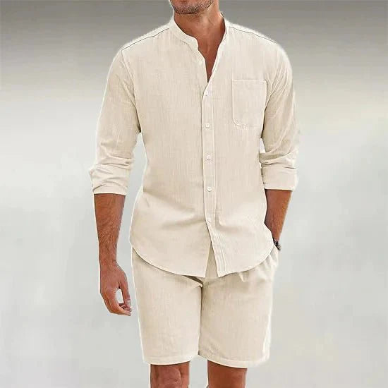 Marta | Damen Leinenset Sommer – Entspanntes Zweiteiler Linen Matching Set 2026