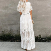 Heidi-Mode | Maxi Spitzen Ibiza Kleid