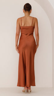 Maxikleid Sommer mit Spaghettiträgern