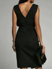 Victoria | V-Ausschnitt Kleid
