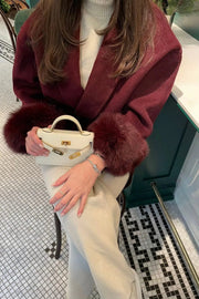 ARCTIC GRACE – ELEGANTER WOLLMANTEL FÜR DAMEN