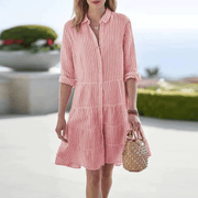 Karla | Leichtes Sommerkleid mit Streifen