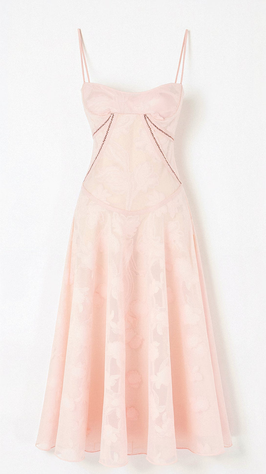 Weißes Boho-Maxikleid mit Schmetterling-Muster | Ibiza-Stil