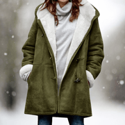 Irmelin | Modische warme Jacke mit Kapuze