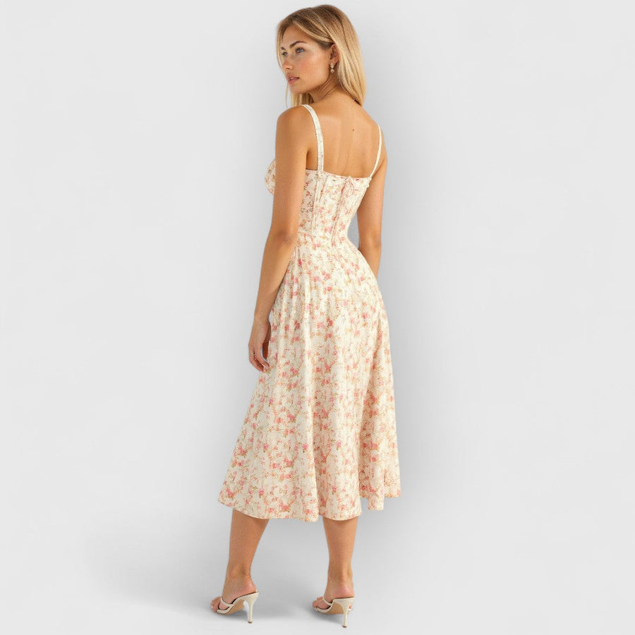 Mae | Elegantes Velourskorsett