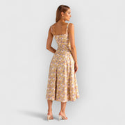 Mae | Elegantes Velourskorsett