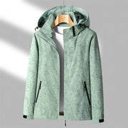 Damen Kapuzen-Regenjacke | Reißverschluss