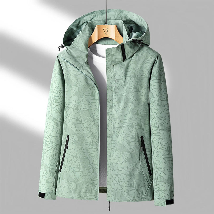 Damen Kapuzen-Regenjacke | Reißverschluss