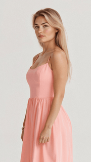 Heidi-Mode | Elegantes Ärmelloses Midikleid für Damen