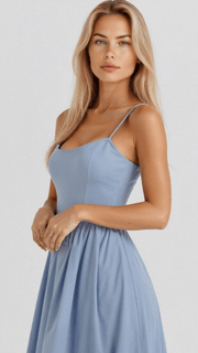 Heidi-Mode | Elegantes Ärmelloses Midikleid für Damen
