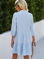 Shanna | Elegantes Midi-Kleid für den Alltag