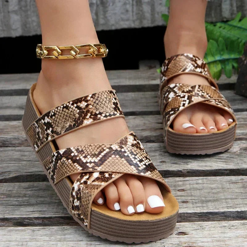 Orthopädische Komfortsandalen für Damen – mit integrierter Fußgewölbestütze