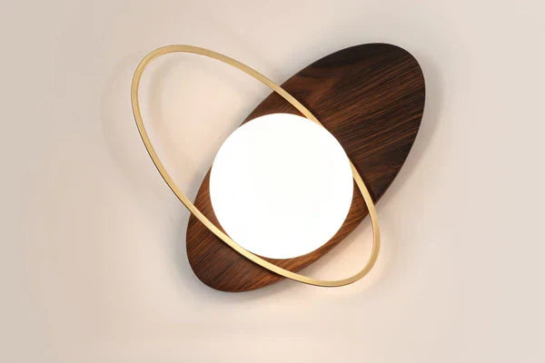 Moderne Kugel Wandleuchte – Elegante LED Wandlampe im Gold Design