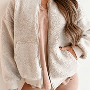 Klassische Fleecejacke Für Damen | Rundhalsausschnitt