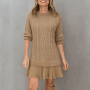 Noa | Damen Kaschmir Strickkleid – Luxuriöses Wollkleid Herbst & Winter 2026