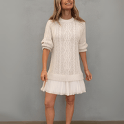 Noa | Damen Kaschmir Strickkleid – Luxuriöses Wollkleid Herbst & Winter 2026