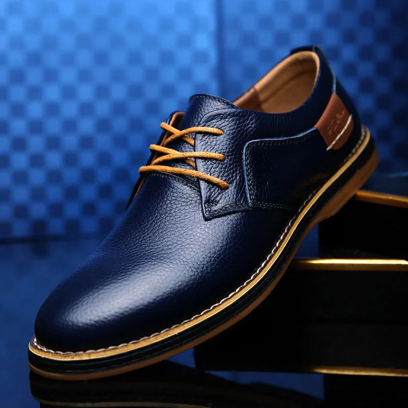 Kostis - Atmungsaktive Lederschuhe