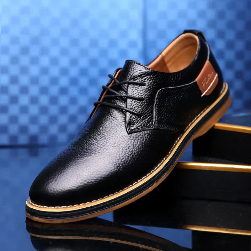 Kostis - Atmungsaktive Lederschuhe