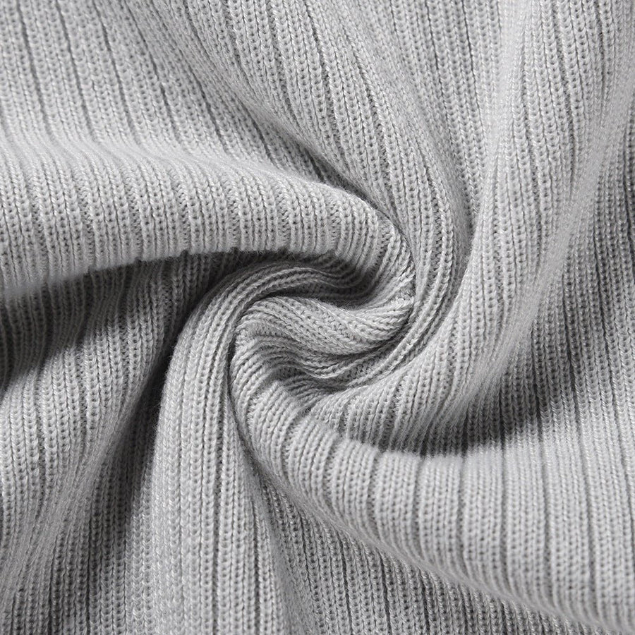 Nora – Feinstrick-Kleid mit Taillengürtel und Strukturmuster