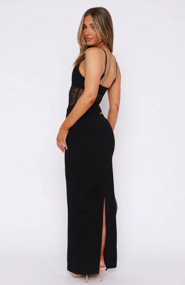 Nourhi | Damen Maxi Kleid – Fließendes Sommerkleid Urlaub & Festliche Abende 2026