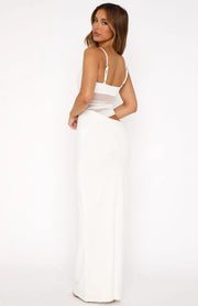 Nourhi | Damen Maxi Kleid – Fließendes Sommerkleid Urlaub & Festliche Abende 2026