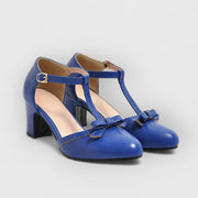 NELLY | Orthopädische Vintage-Heels mit Schleife