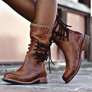 Hanna | Stylische Hohe Damen-Cowboystiefel