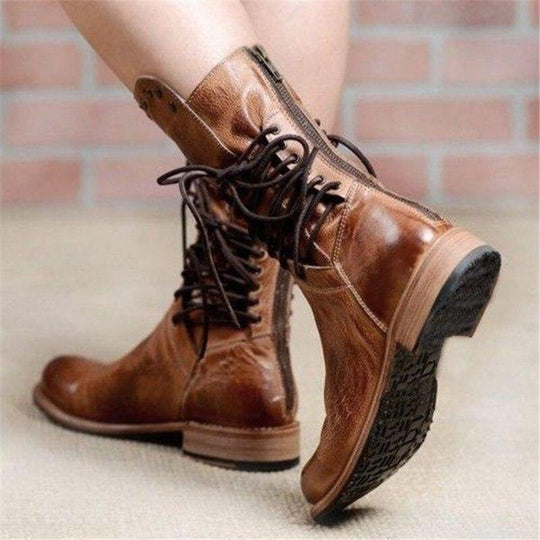 Hanna | Stylische Hohe Damen-Cowboystiefel