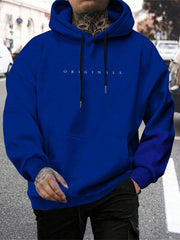 Lässiger Herren-Hoodie Mit Buchstabenprint | Winter