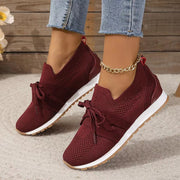 Lea - Atmungsaktive Slip-On-Sneakers aus Strick für Damen | Lässige, leichte Slip-On-Sneaker