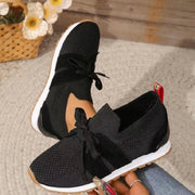 Lea - Atmungsaktive Slip-On-Sneakers aus Strick für Damen | Lässige, leichte Slip-On-Sneaker
