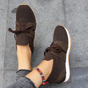 Lea - Atmungsaktive Slip-On-Sneakers aus Strick für Damen | Lässige, leichte Slip-On-Sneaker