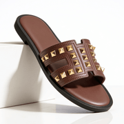 Pantoletten Damen elegant mit Nieten