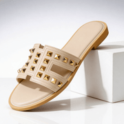Pantoletten Damen elegant mit Nieten