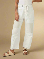 Patchwork Hose Damen