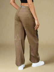 Patchwork Hose Damen