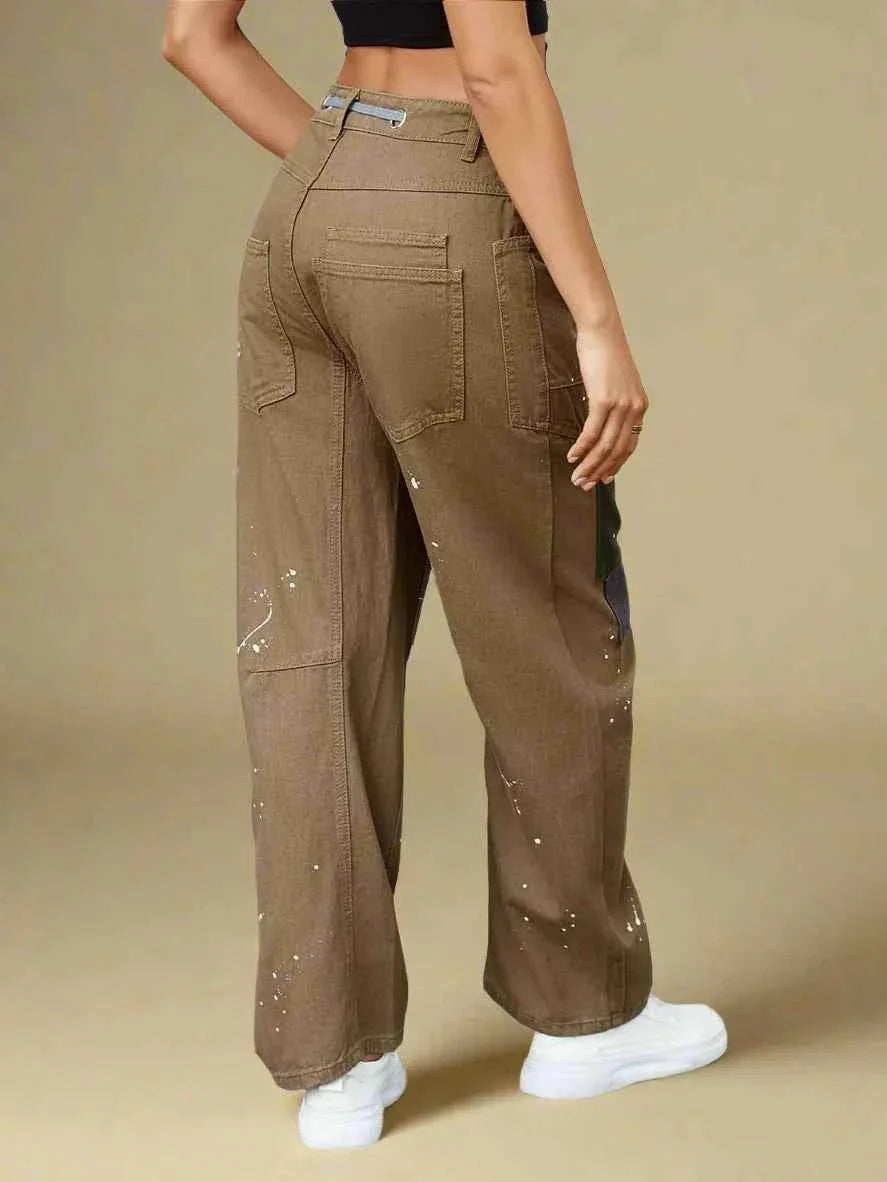 Patchwork Hose Damen