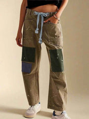 Patchwork Hose Damen