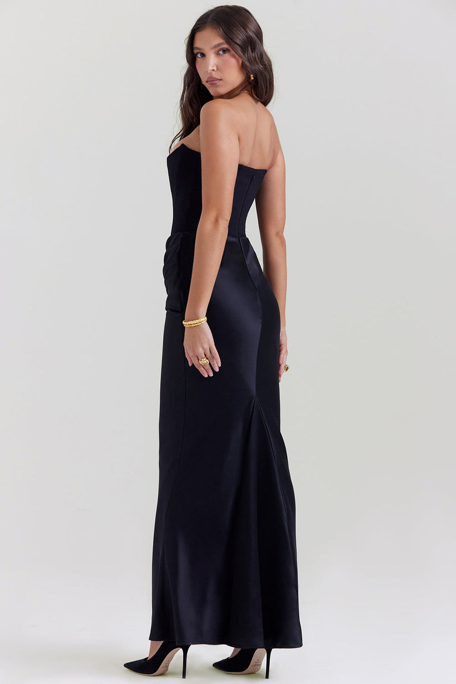 Heidi-Mode | Elegante Strapless Korsettkleid