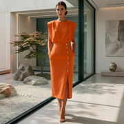 Daniela - Elegantes Midikleid mit Schlitz