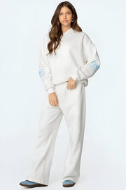 Oversize Damen Jogginganzug – Bequemes Zweiteiler Set