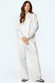 Oversize Damen Jogginganzug – Bequemes Zweiteiler Set