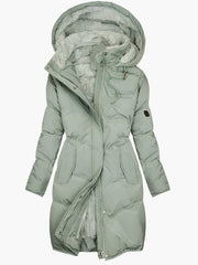 Merisa™ – Gefütterte Winterjacke mit Kapuze und Reißverschluss
