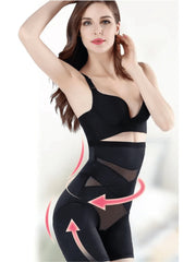 Mia | Plus Size Shapewear High Waist Formende Unterwäsche Schwarz