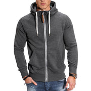 Herrensportjacke mit Kapuze