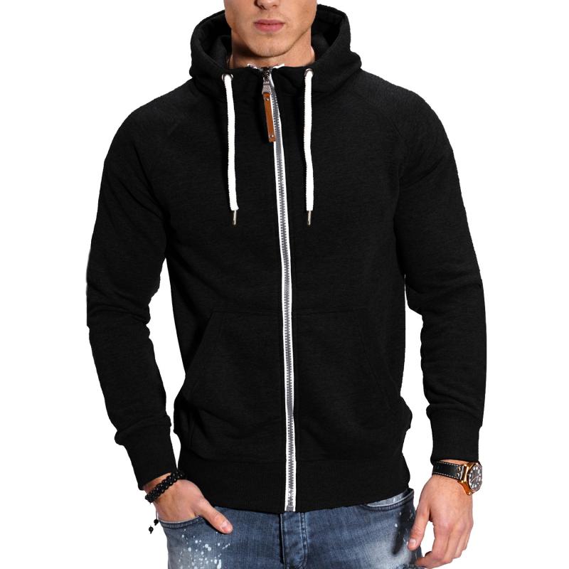 Herrensportjacke mit Kapuze